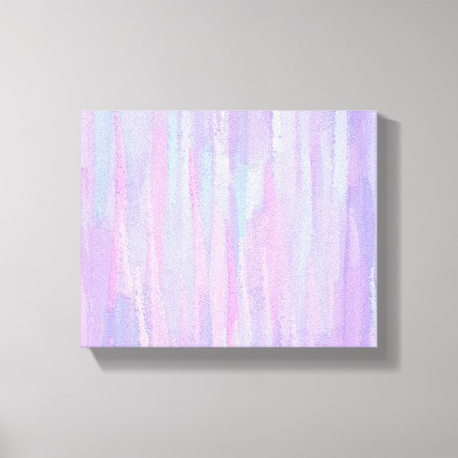 Toile Pastel Brush Strokes Art Abstrait (Recto)