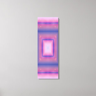 Toile Pastel Neon Portail Kaleidoscope Mur Art