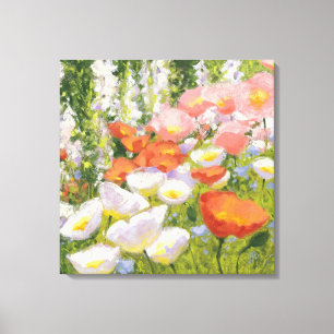 Toile Pastels de jardin