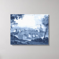 Toile pastorale - Pont