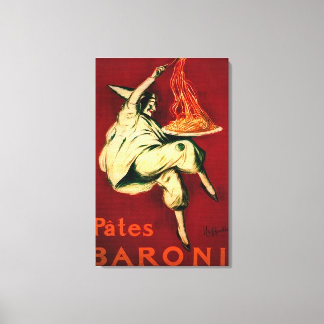 Toile Pates Baroni Poster Vintage Europe (Recto)