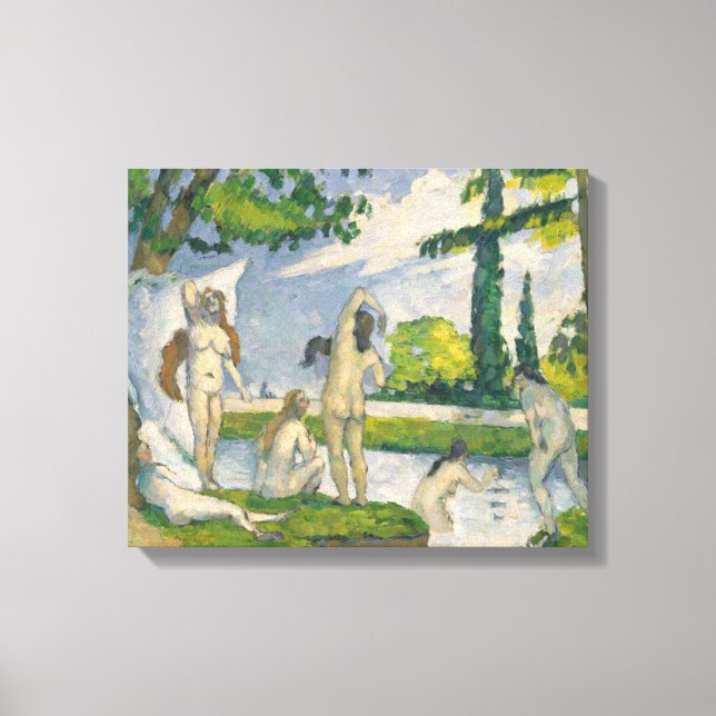 Toile Paul Cezanne | Bathers (Recto)
