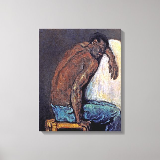Toile Paul Cezanne - La Peinture Négro Scipio (Recto)
