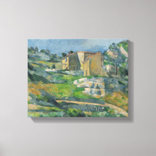 Toile Paul Cezanne   Maisons en Provence : Le Riaux V