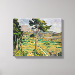 Toile Paul Cezanne - Mont Sainte-Victoire et Viaduc
