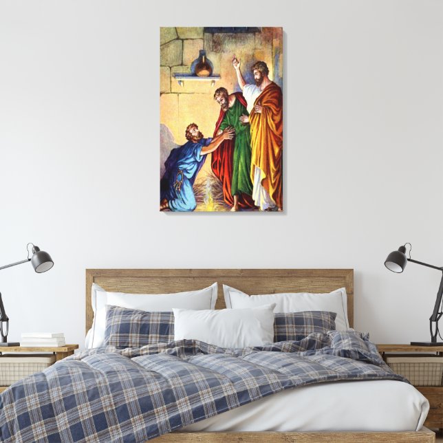 Toile paul en prison à philipp Wrapped Canvas (Insitu(Chambre))