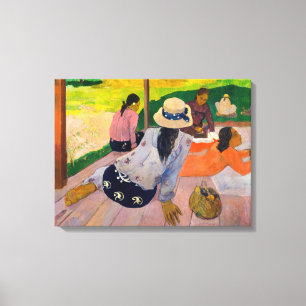 Toile Paul Gauguin - La Siesta
