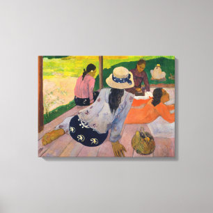 Toile Paul Gauguin   La Siesta