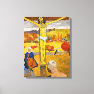 Toile Paul Gauguin - Le Christ Jaune
