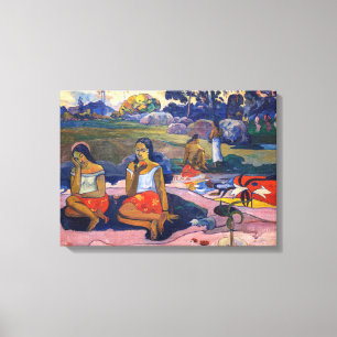 Toile Paul Gauguin - Printemps sacré, Rêves doux