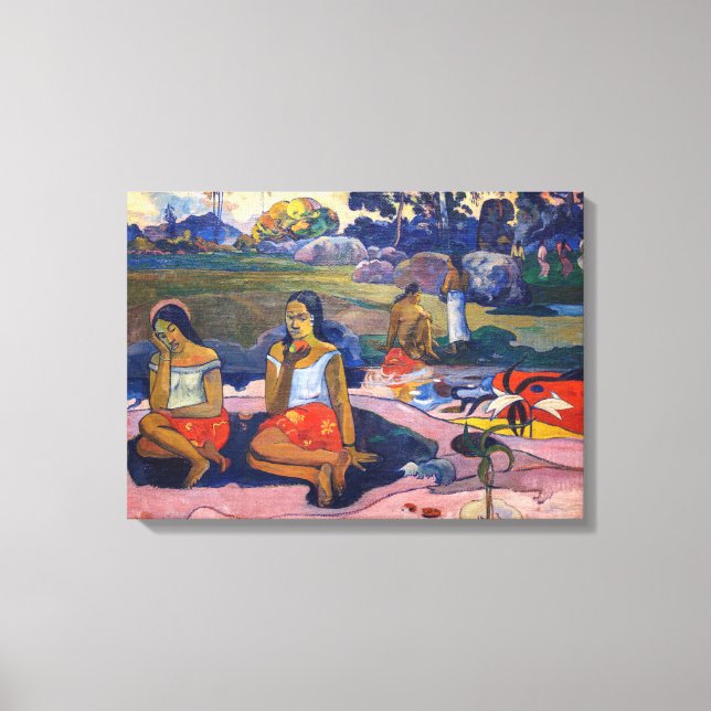 Toile Paul Gauguin - Printemps sacré, Rêves doux (Recto)