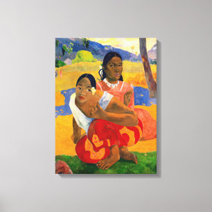 Toile Paul Gauguin - Quand Vous Marierez-Vous ?