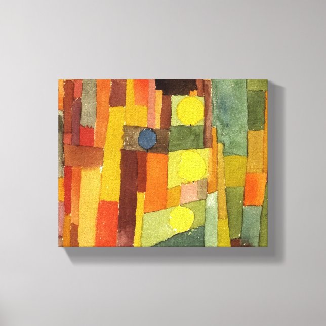 Toile Paul Klee Dans Le Style De Kairouan Aquarelle Art (Recto)
