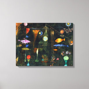Toile Paul Klee Fish Magic