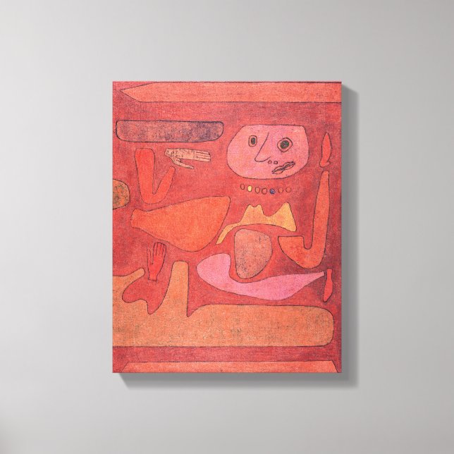 Toile Paul Klee, L'homme de la confusion (1939) - Beaux- (Recto)