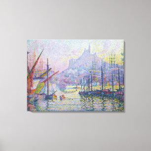 Toile Paul Signac - Notre-Dame de la Garde, Marseille