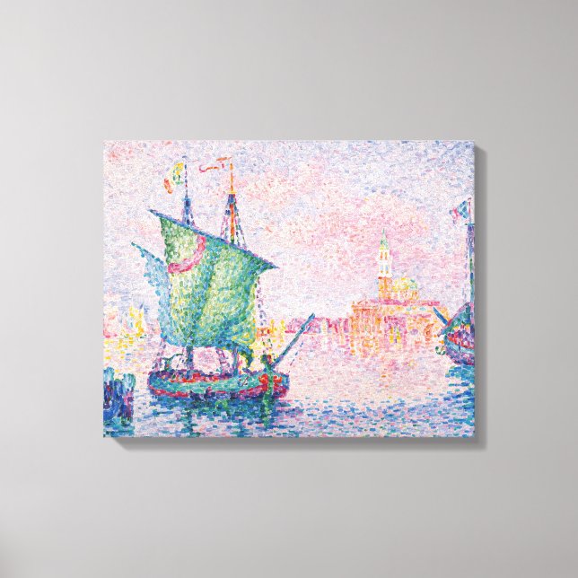 Toile Paul Signac - Venise, Le Nuage Rose (Recto)