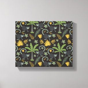 Toile Paume de singe motif sans soudure