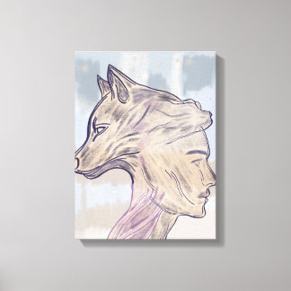 Toile Paw and Still I – Compagnonnage silencieux