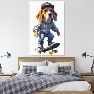 Toile Paws % Swagger