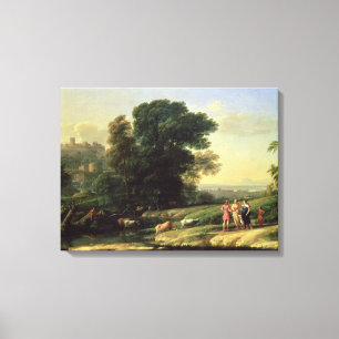 Toile Paysage avec Cephalus