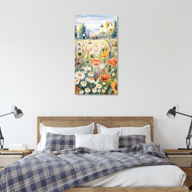 Toile Paysage botanique (Insitu(Chambre))