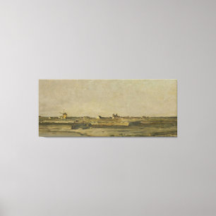 Toile Paysage, Charles-François Daubigny, 1840 - 1878