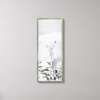 Paysage couvert de neige - Art japonais