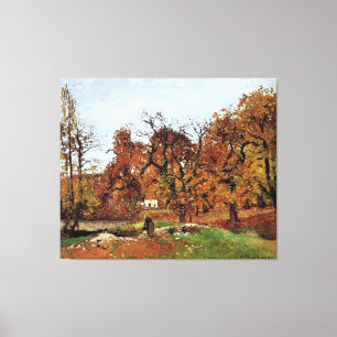 Toile Paysage D'Automne, Près De Pontoise,