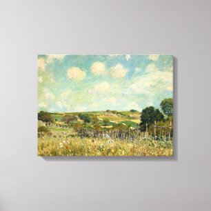 Toile Paysage de campagne (par Alfred Sisley)
