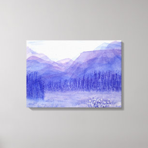 Toile Paysage de la Vallée des Montagnes fantômes