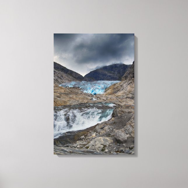 Toile Paysage de Norvège (Recto)