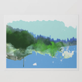 Toile paysage digital_art imaginaire