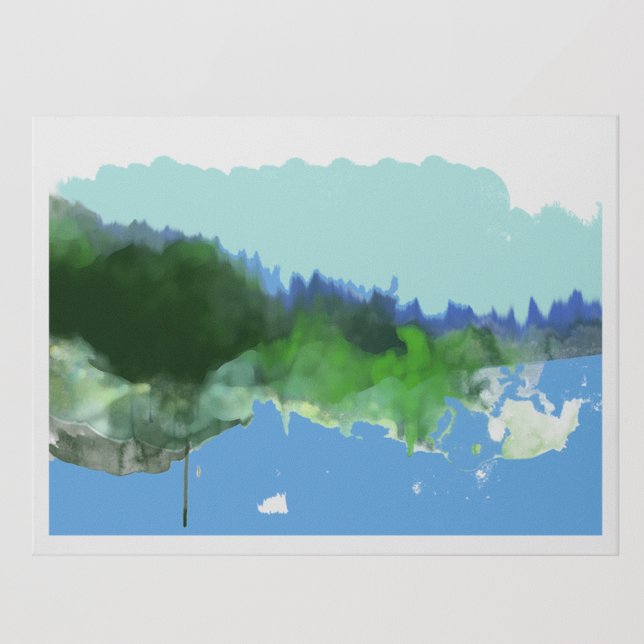 Toile paysage digital_art imaginaire (Créateur téléchargé)