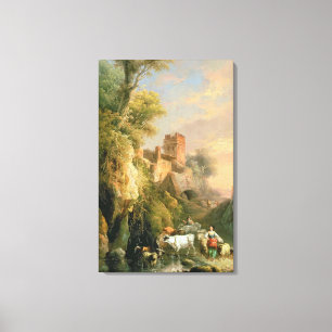 Toile Paysage espagnol