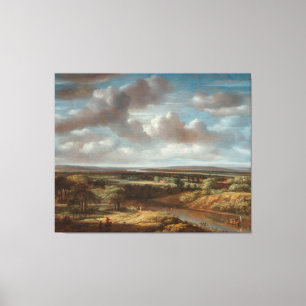 Toile Paysage fluvial, Philips Koninck, 1676 Prin en toi