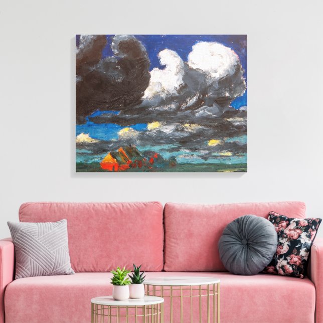 Toile Paysage, Frise du Nord | Emil Nolde | (Insitu(Salon))