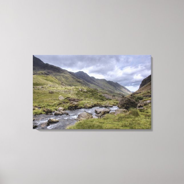 Toile Paysage gallois (Recto)