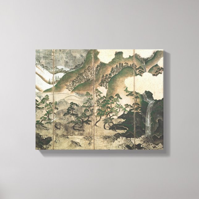 Toile Paysage hivernal (Recto)