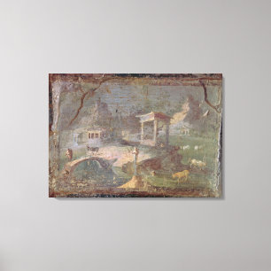 Toile Paysage idyllique, de Herculanum,