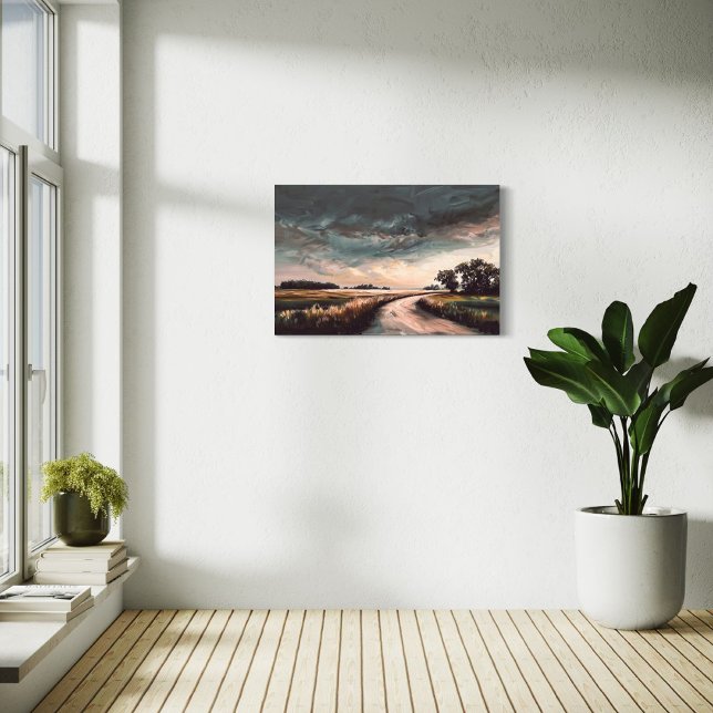 Toile Paysage naturel Travail d'art | Tempête de rouleme (Créateur téléchargé)