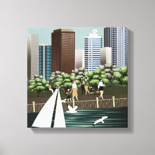 Toile Paysage urbain