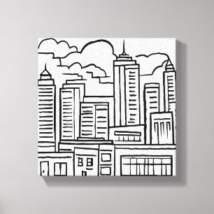 Toile Paysage Urbain