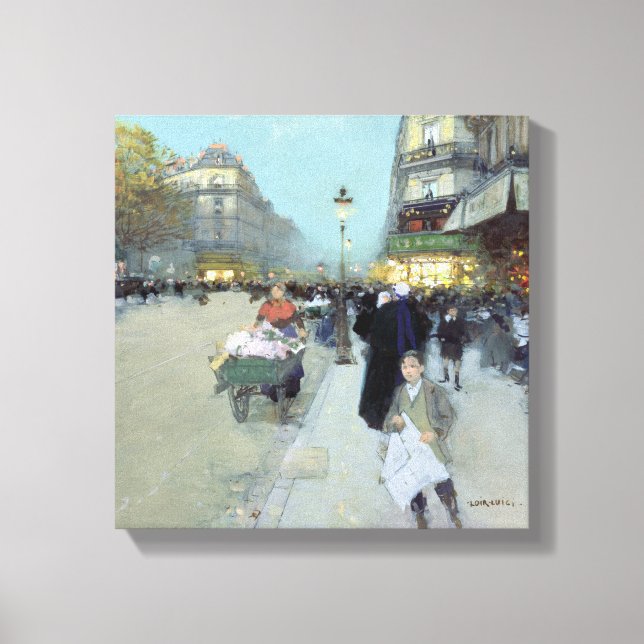 Toile Paysage urbain (Recto)