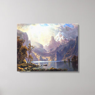 Toile Paysage vintage, lac Tahoe par Albert Bierstadt