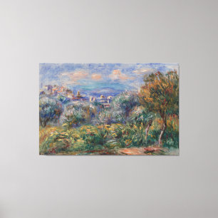 Toile Paysage vintage Pierre Auguste Renoir