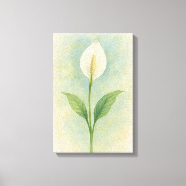 Toile Peace Lily (Recto)