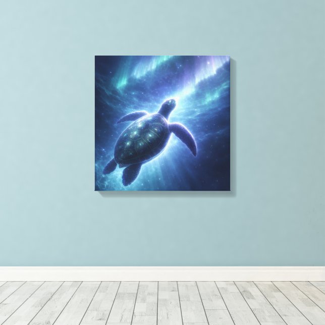 Toile Peaceful Animal Artwork (Insitu (Plancher de Bois))