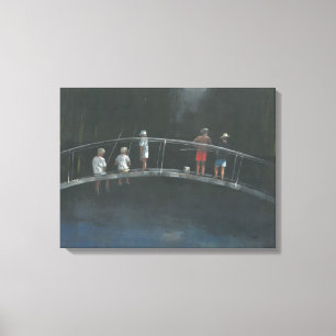 Toile Pêche des enfants