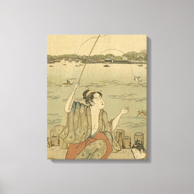 Toile Pêcheurs Japonais (Recto)